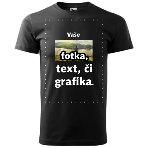 Trička/mikiny/textil s vlastním potiskem za 1 Kč